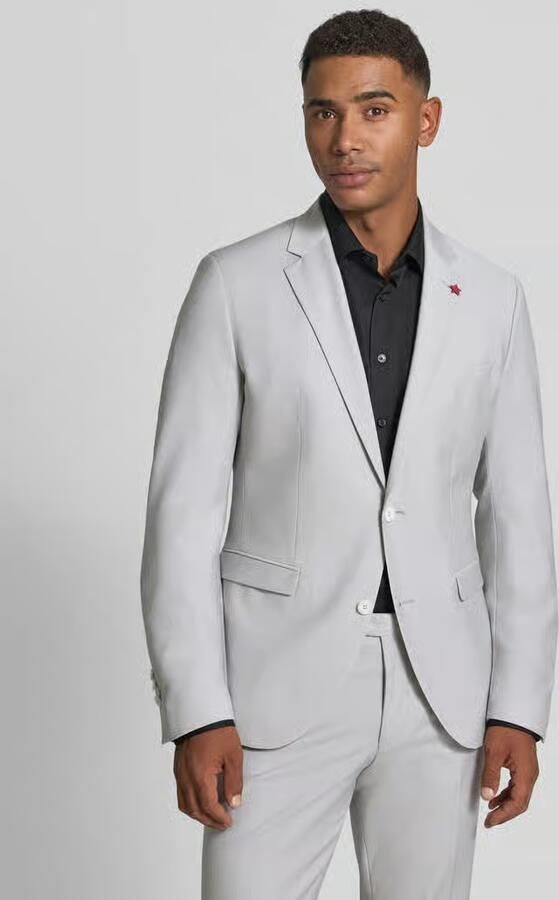 CINQUE regular fit colbert met scheerwol model 'Monopoly' - Foto 2