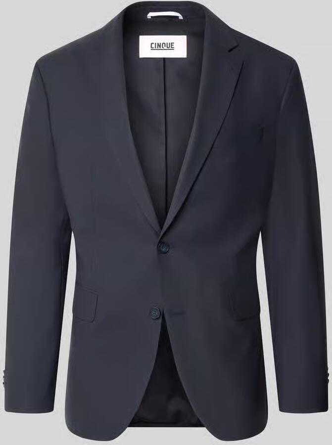CINQUE Regular fit colbert met scheerwol model 'Totti' - Foto 3