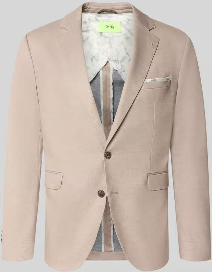 CINQUE Regular fit colbert met viscose model 'Data'