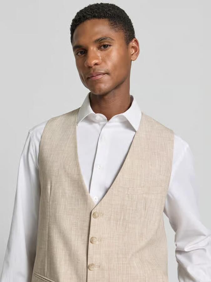 CINQUE Regular fit gilet met viscose Model 'VITRA'