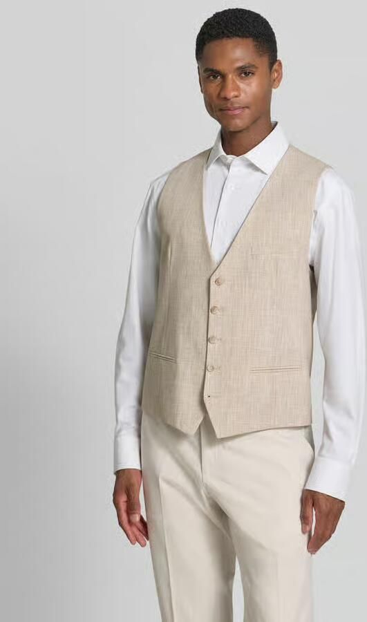 CINQUE Regular fit gilet met viscose Model 'VITRA' - Foto 3
