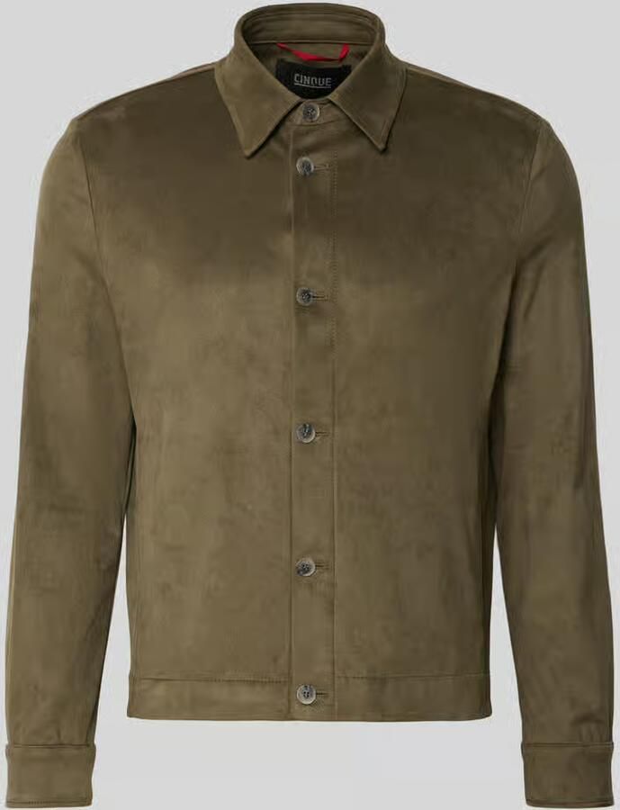 CINQUE regular fit hemdoverhemd met kentkraag model 'TOTO' - Foto 2