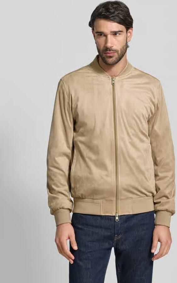 CINQUE Regular fit jack in leerlook model 'Rapid' - Foto 4