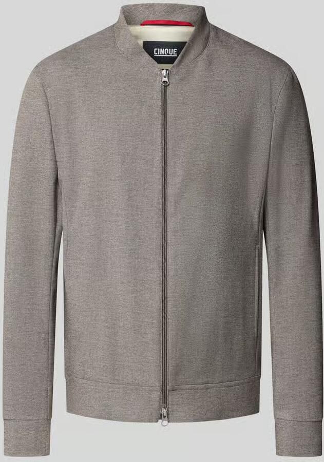 CINQUE Regular fit jack met viscose met model 'Cross'