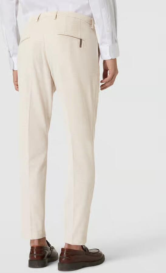 CINQUE Regular fit pantalon met paspelzakken model 'Beppe' - Foto 3