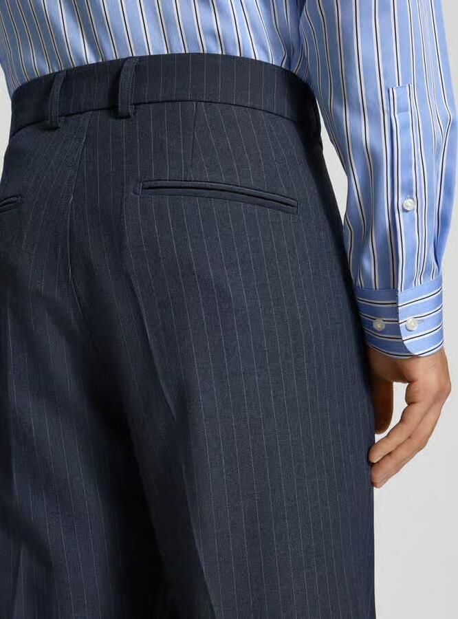 CINQUE Regular fit stoffen broek met persplooien