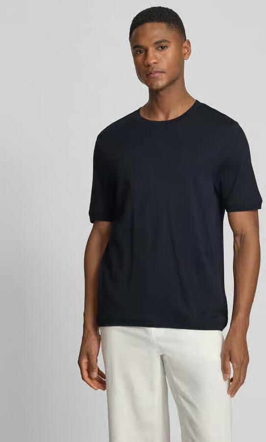 CINQUE regular fit T-shirt met ronde hals model 'Badi' - Foto 4