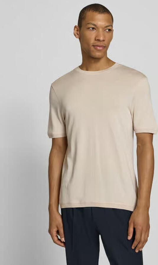 CINQUE regular fit T-shirt met ronde hals model 'Badi' - Foto 4