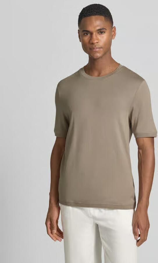 CINQUE regular fit T-shirt met ronde hals model 'Badi' - Foto 3