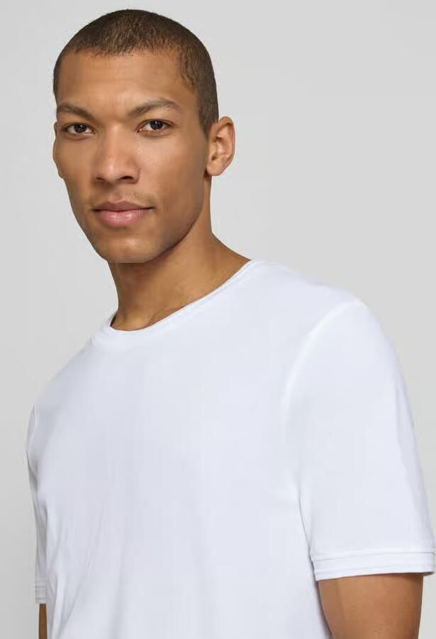 CINQUE regular fit T-shirt met ronde hals model 'Lao'