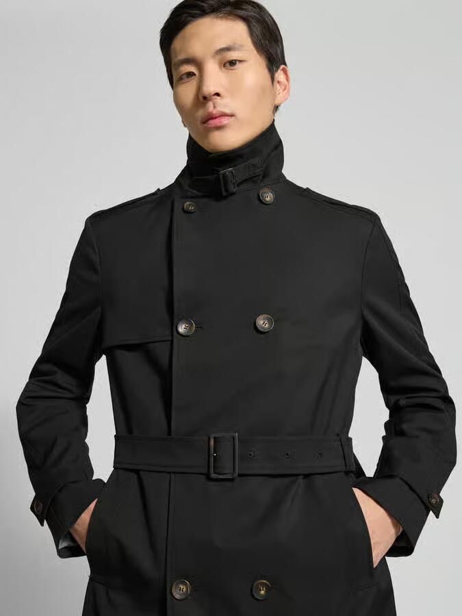 CINQUE regular fit trenchcoat met reverskraag model 'Aberdeen' - Foto 2
