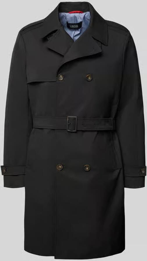 CINQUE regular fit trenchcoat met reverskraag model 'Aberdeen' - Foto 4