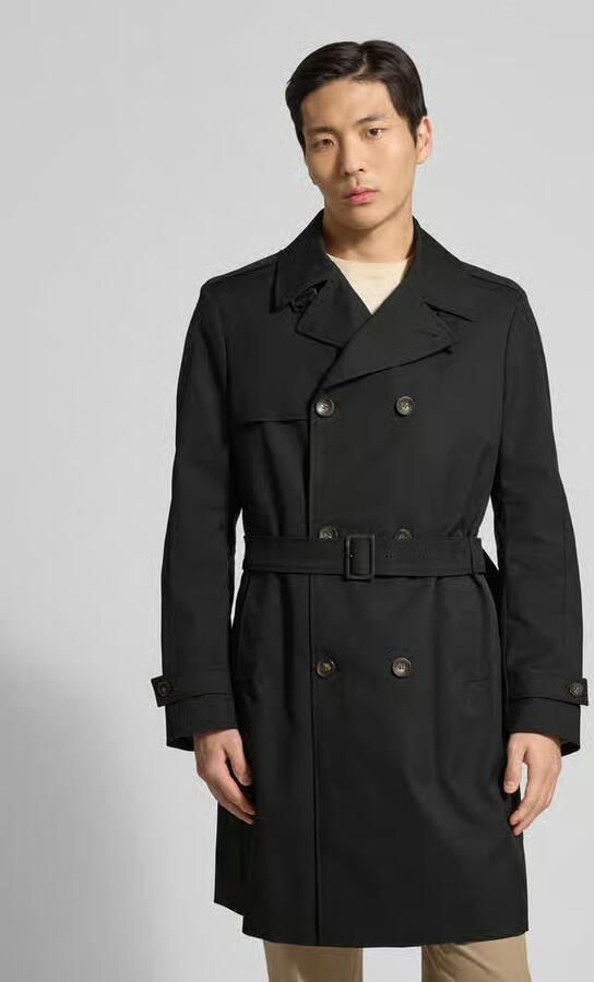 CINQUE regular fit trenchcoat met reverskraag model 'Aberdeen' - Foto 3