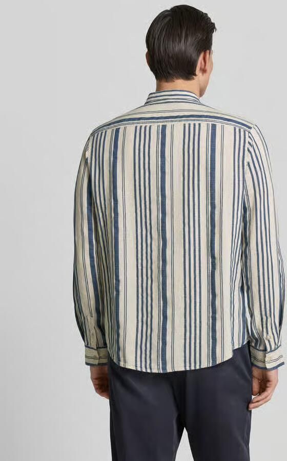 CINQUE regular fit vrijetijdsoverhemd met linnen