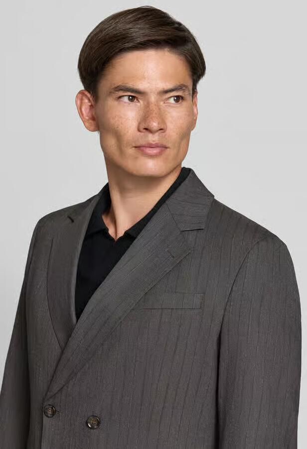 CINQUE Relaxed fit colbert met viscose model 'Double' - Foto 3