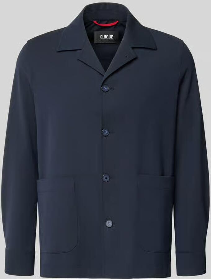 CINQUE relaxed fit overhemdjack met viscose model 'Malte'