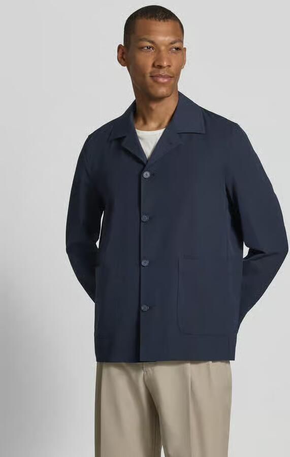 CINQUE relaxed fit overhemdjack met viscose model 'Malte' - Foto 2