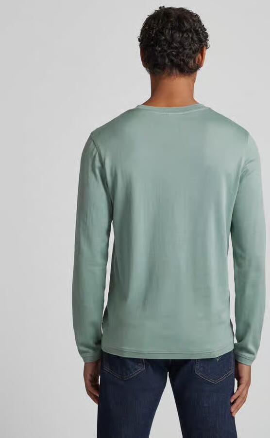 CINQUE Shirt met lange mouwen met geribde boorden Model 'BADI' - Foto 3