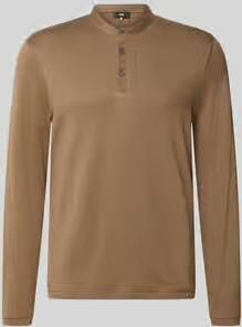 CINQUE Shirt met lange mouwen met knoopsluiting model 'BADO'