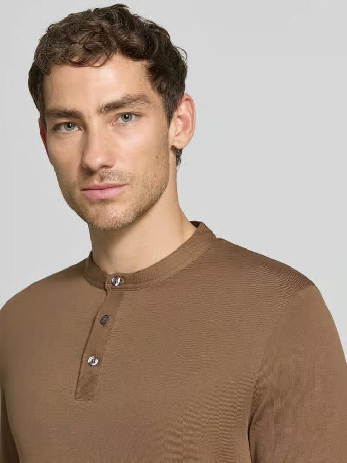 CINQUE Shirt met lange mouwen met knoopsluiting model 'BADO' - Foto 2