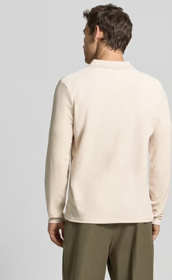 CINQUE Shirt met lange mouwen met polokraag en v-hals model 'BOLL' - Foto 2