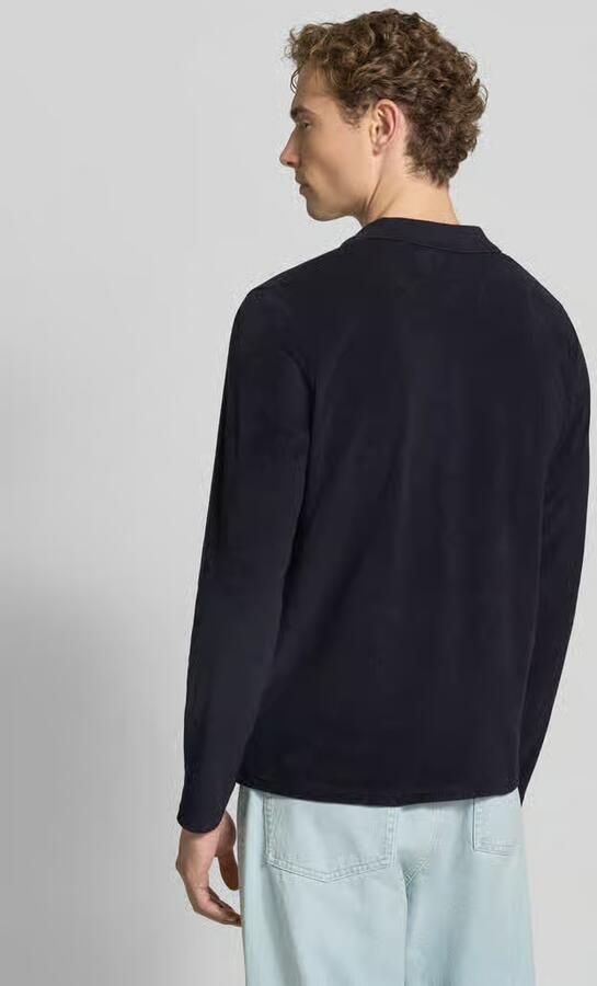 CINQUE Shirt met lange mouwen met polokraag en v-hals model 'BOLL' - Foto 2