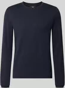 CINQUE Shirt met lange mouwen met ronde hals model 'Baldi'