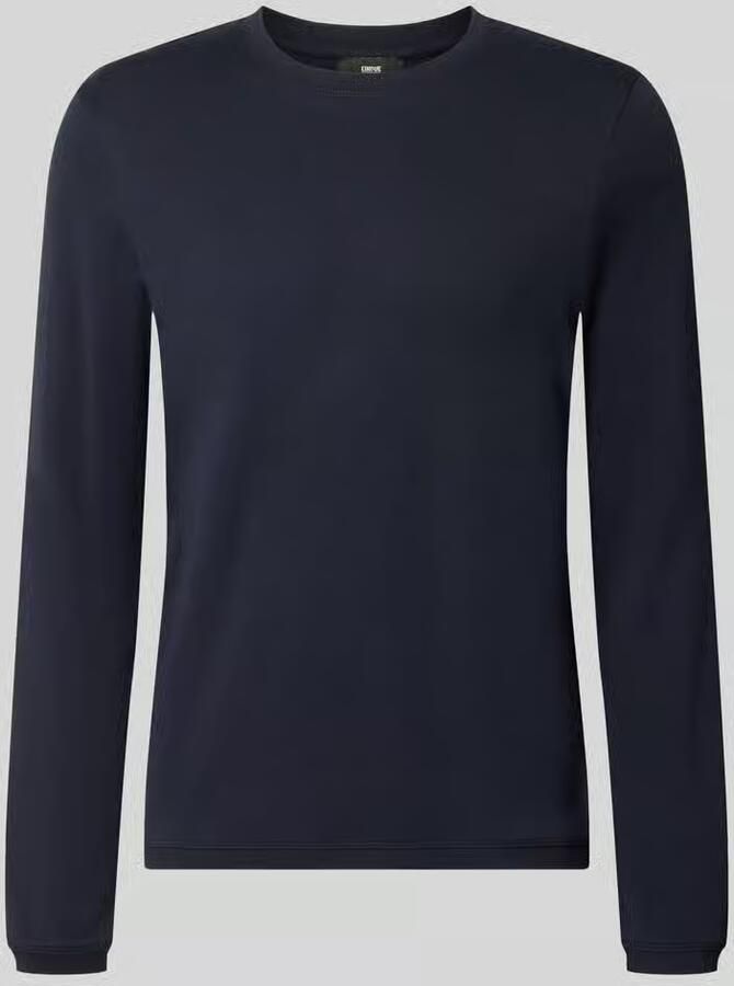 CINQUE Shirt met lange mouwen met ronde hals model 'Baldi'