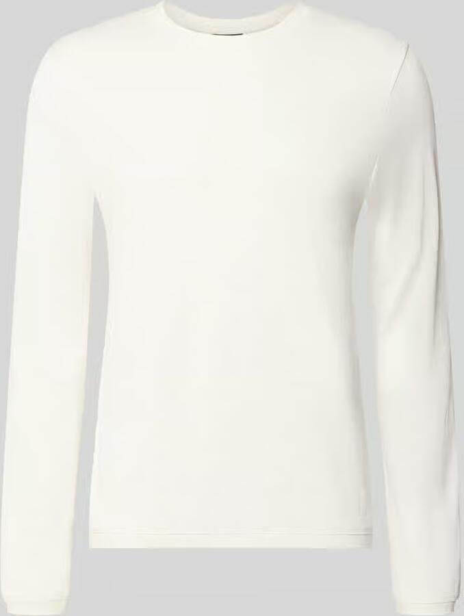 CINQUE Shirt met lange mouwen met ronde hals model 'Baldi'