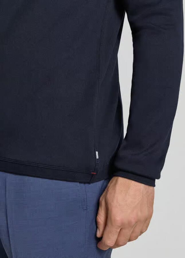 CINQUE Shirt met lange mouwen met ronde hals model 'Baldi' - Foto 2