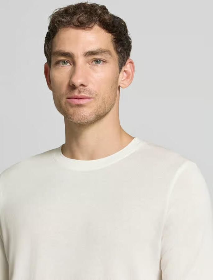 CINQUE Shirt met lange mouwen met ronde hals model 'Baldi' - Foto 2
