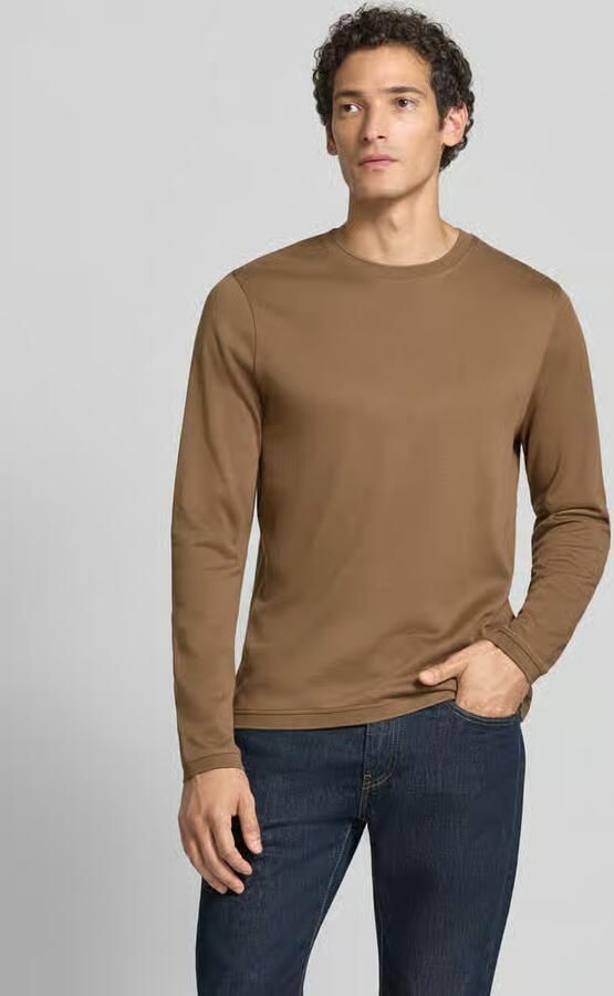 CINQUE Shirt met lange mouwen met ronde hals model 'Baldi' - Foto 2