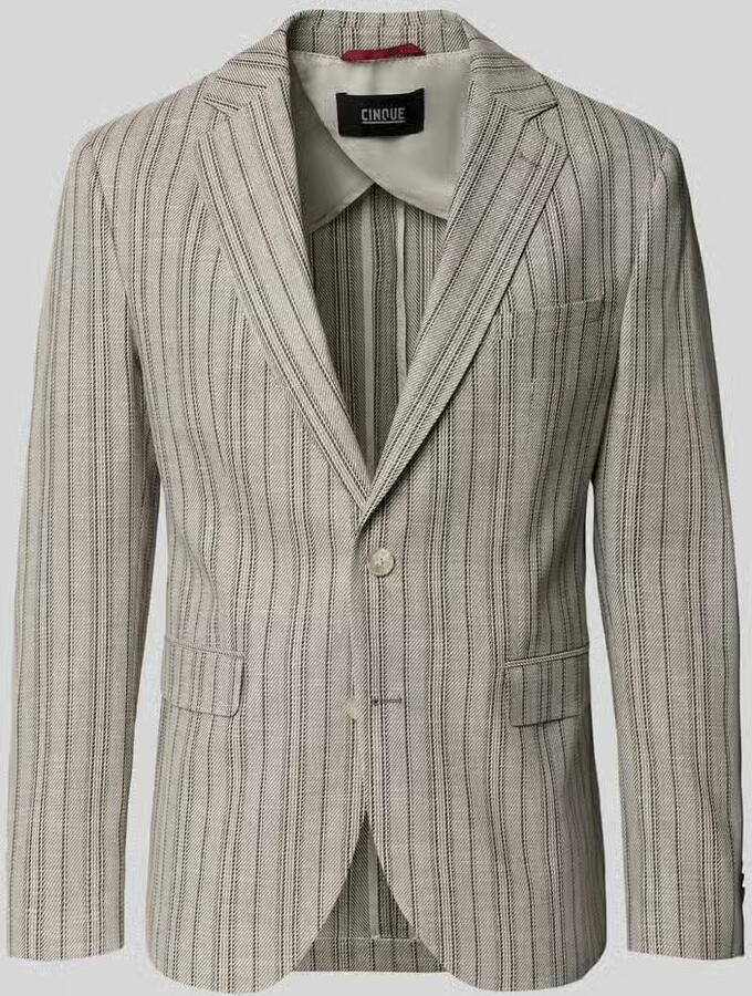 CINQUE Slim fit 2-knoops colbert met klepzakken model 'CIDATA'