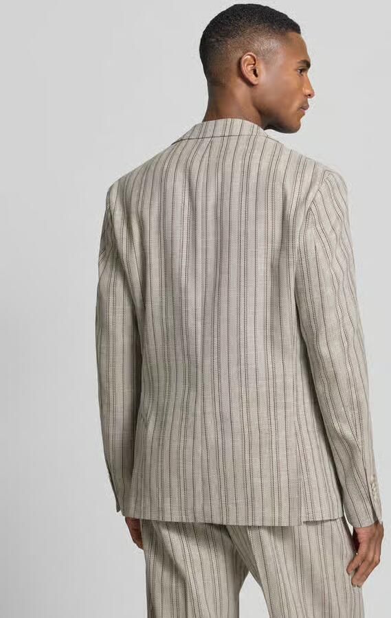 CINQUE Slim fit 2-knoops colbert met klepzakken model 'CIDATA' - Foto 3