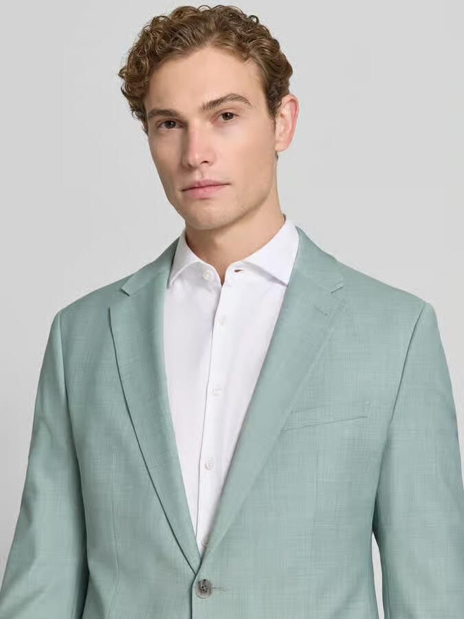 CINQUE slim fit 2-knoops colbert met klepzakken model 'Monopoly'