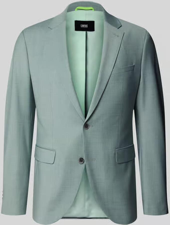 CINQUE slim fit 2-knoops colbert met klepzakken model 'Monopoly' - Foto 2