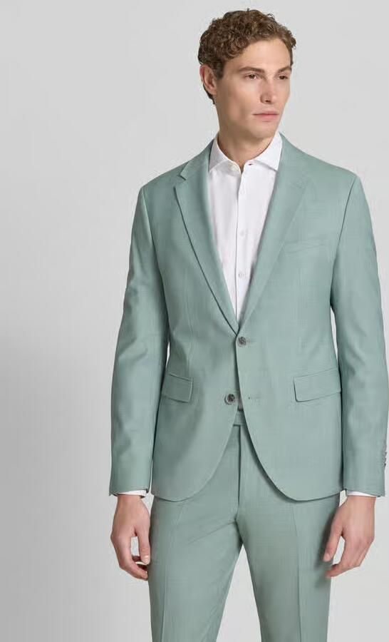 CINQUE slim fit 2-knoops colbert met klepzakken model 'Monopoly' - Foto 8