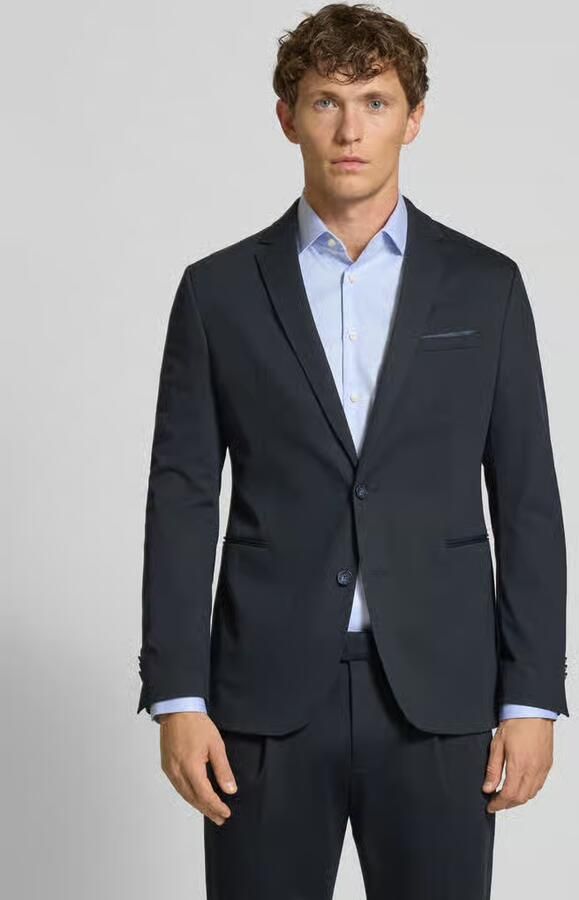 CINQUE Slim fit 2-knoops colbert met paspelzakken model 'Data' - Foto 7