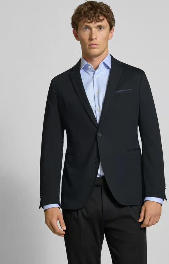 CINQUE Slim fit 2-knoops colbert met paspelzakken model 'Data' - Foto 6