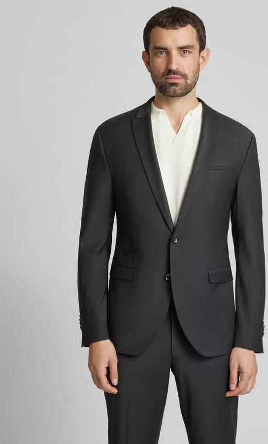 CINQUE Slim fit 2-knoops colbert met stretch model 'CiCastello' 'CIPOWERSTRETCH' - Foto 9