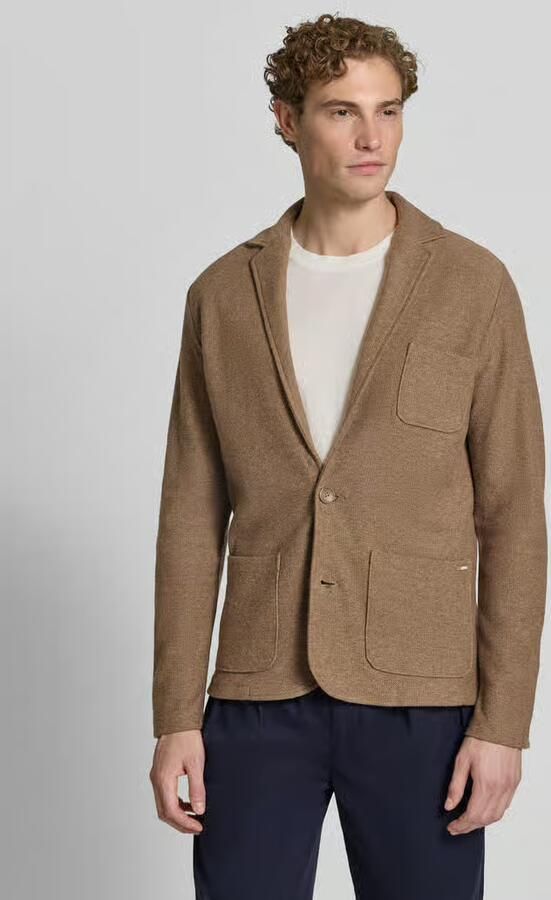 CINQUE slim fit 2-knoops colbert model 'LENTINI' - Foto 3