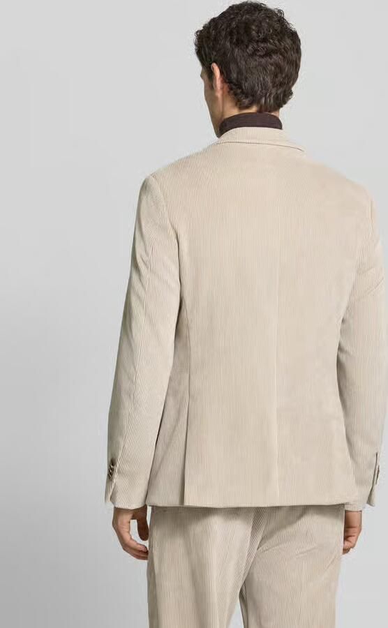 CINQUE Slim fit 2-knoops colbert van corduroy model 'DATA' - Foto 2