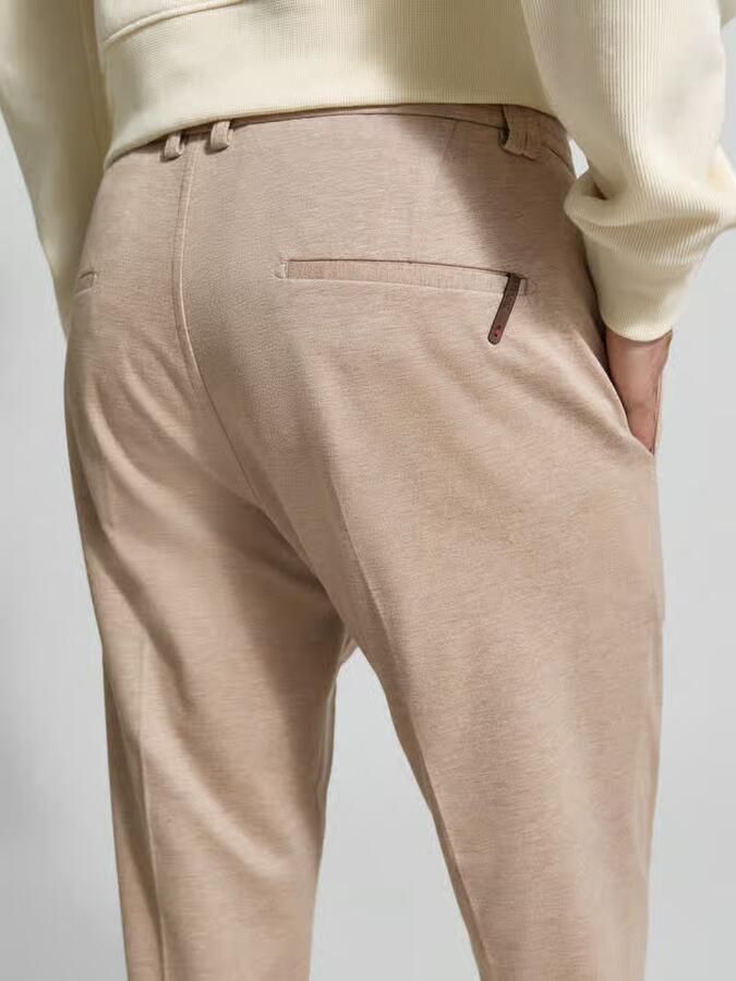 CINQUE slim fit broek van viscosemix model 'CIJUNO'