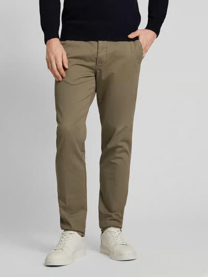 CINQUE slim fit chino met Franse steekzakken - Foto 2