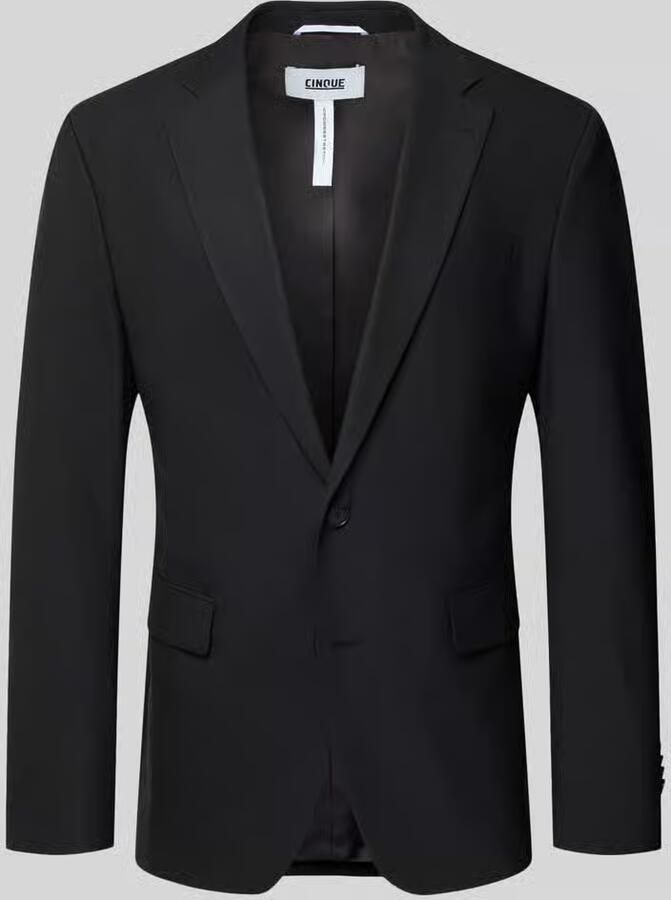 CINQUE Slim fit colbert Met scheerwol Model 'Totti' - Foto 2