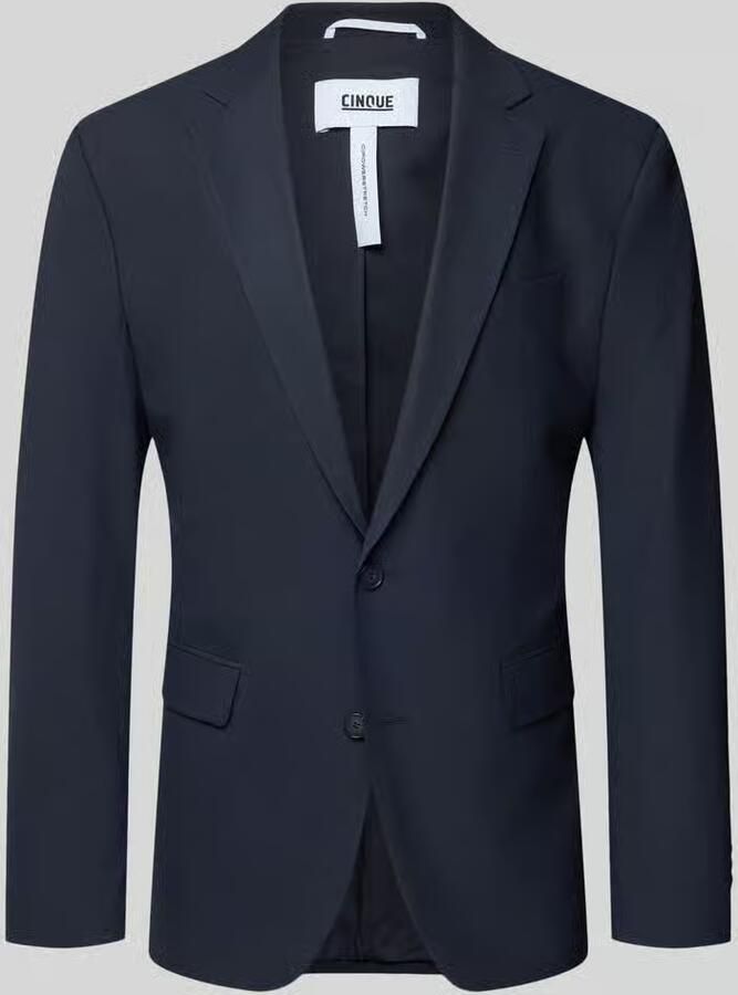 CINQUE Slim fit colbert Met scheerwol Model 'Totti' - Foto 2