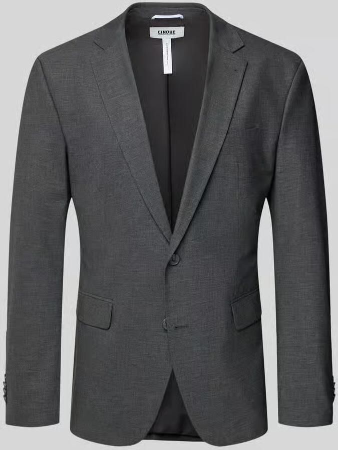 CINQUE Slim fit colbert Met scheerwol Model 'Totti' - Foto 2