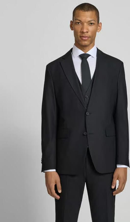 CINQUE Regular fit colbert met scheerwol model 'Totti' - Foto 4