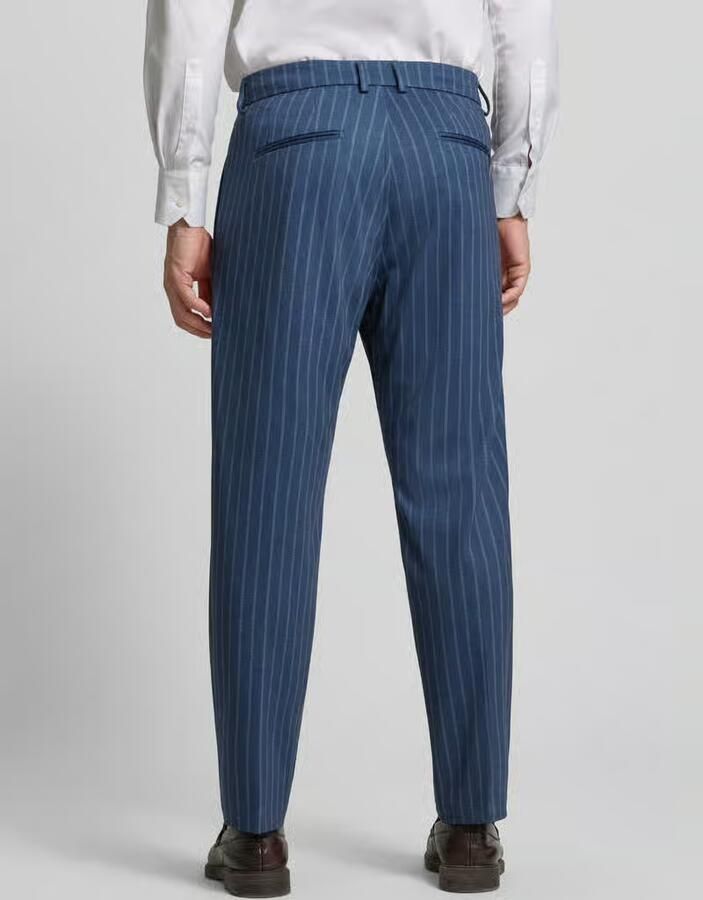 CINQUE Slim fit kostuumbroek met viscose-aandeel model 'Silvio' - Foto 2