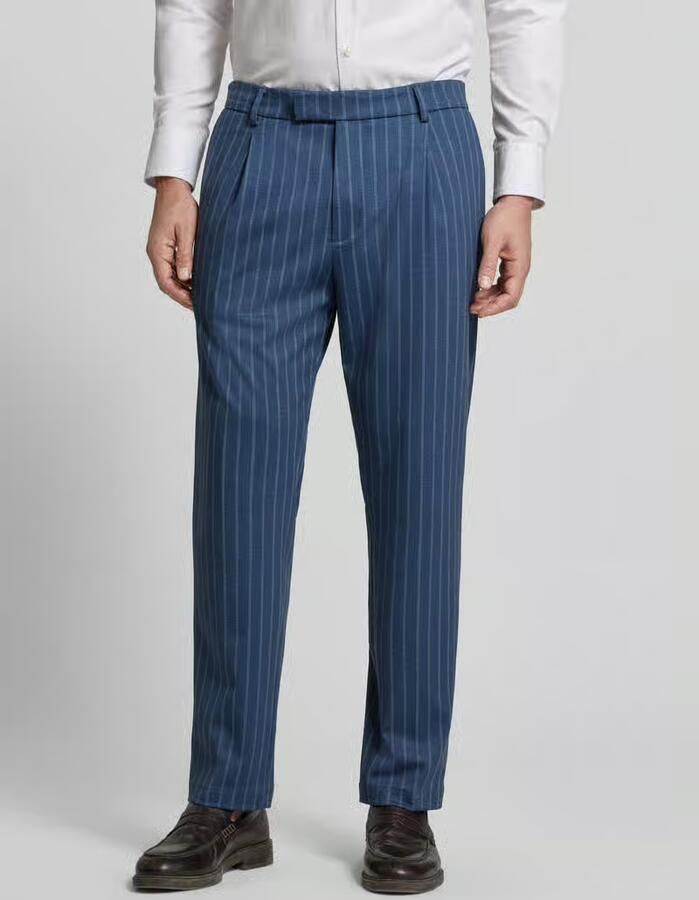 CINQUE Slim fit kostuumbroek met viscose-aandeel model 'Silvio' - Foto 3